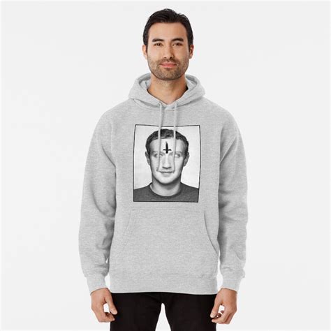 "Mark Zuckerberg" Pullover Hoodie by eddiekruger | Redbubble