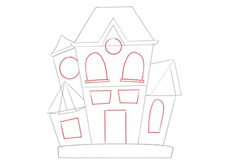 How to Draw a Haunted House | Design School