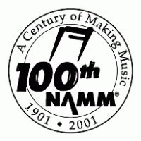 NAMM 100th logo vector - Logovector.net