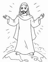 Jesus Coloring Pages Free Printable PDF sketch template