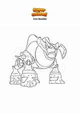Coloring Page Pokemon Iron Boulder  Supercoloredcom sketch template