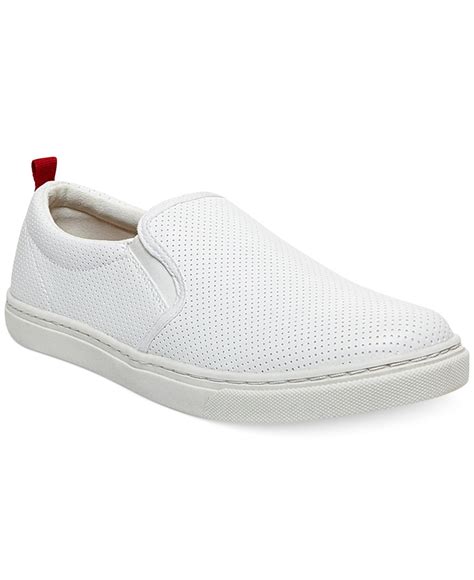 Steve madden Madden Height Slip-On Sneakers in White for Men | Lyst