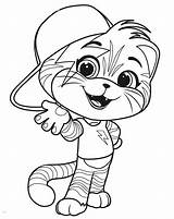 Lampo From 44 Cats sketch template