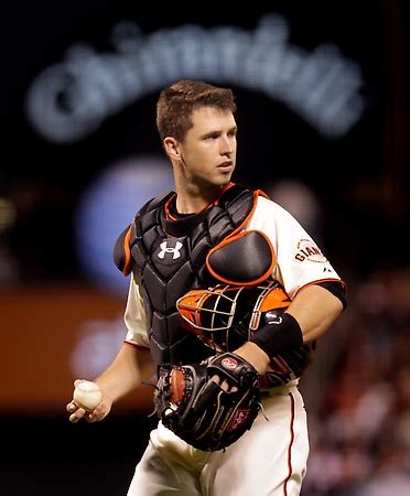 Buster Posey, National League MVP finalist San Francisco Giants catcher ...