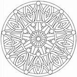 Celtic mandala coloring Page Free Printable Pages – Artofit sketch template