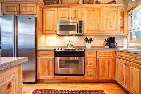 Pine Kitchen Cabinets Pleasurable Ideas 21 Unfinished New Hampshire | Pine kitchen, Pine kitchen ...