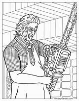 Leatherface Coloring Pages 5 Printable For Free Download sketch template