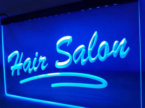 Hair Salon - neon sign - LED sign - shop - What's your sign?