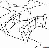 Bridge Coloring Page  Easy Drawing Guides sketch template