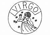 Zodiac Sign Virgo Coloring Pages / 100% Free zodiac Signs coloring  sketch template