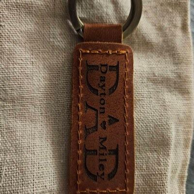 Personalized Dad Keychain New Dad Gift Engraved Dad - Etsy