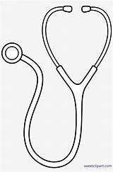 Stethoscope Clipart Download Medical Black And White sketch template