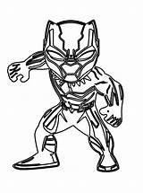Black Panther Coloring Pages  panther Drawing sketch template