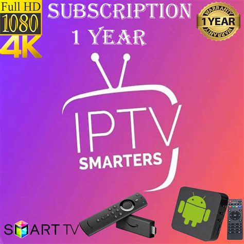 iptv smarters pro 1 year subscription iptv USA & Canada & Europe