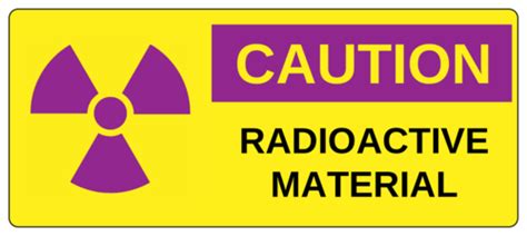 Caution - Radioactive Material - Label Templates - OL5925 - OnlineLabels.com