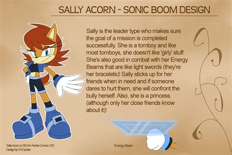 Sally Acorn - Sonic Boom (My Design) by CHCynder on DeviantArt