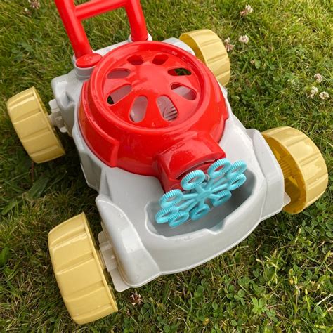 Disney Toy Story Control Motorized Bubble Mower Toy Outdoor