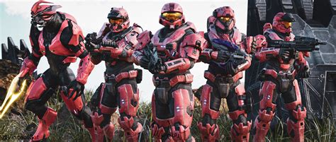 Halo Infinite Multiplayer Fan-Art - Red Team : r/halo