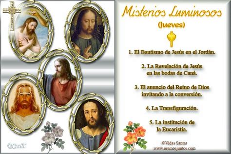 ® Colección de Gifs ®: ESTAMPAS DE LOS MISTERIOS DEL SANTO ROSARIO ...