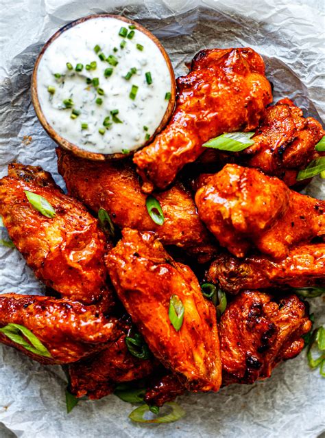 Whole30 Crispy Buffalo Chicken Wings (Air Fryer Option)