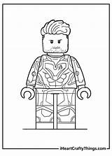 Avengers Endgame Coloring Pages  Nation sketch template