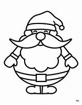 Santa Coloring Pages  20 FREE Printable Printabulls sketch template