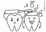 Printable Tooth Coloring Pages sketch template