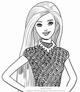 Barbie Fashionista Coloring Pages sketch template