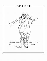 Spirit Coloring Pages – Printable FREE sketch template