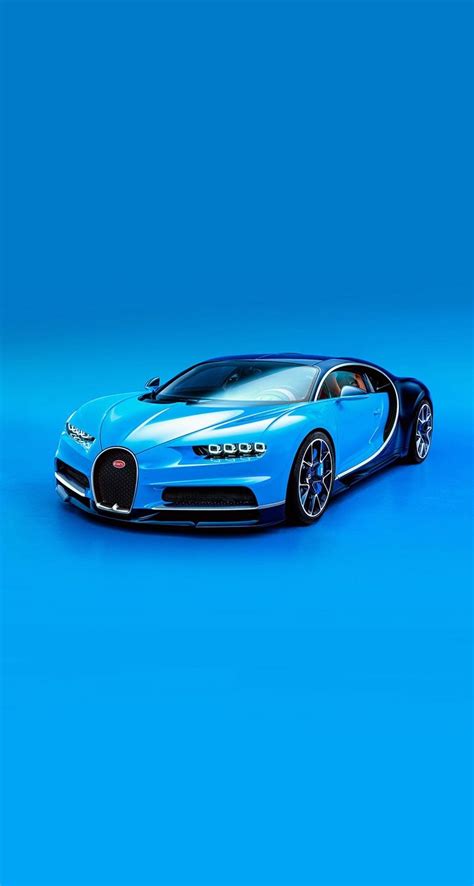 Bugatti Chiron Blue Wallpaper
