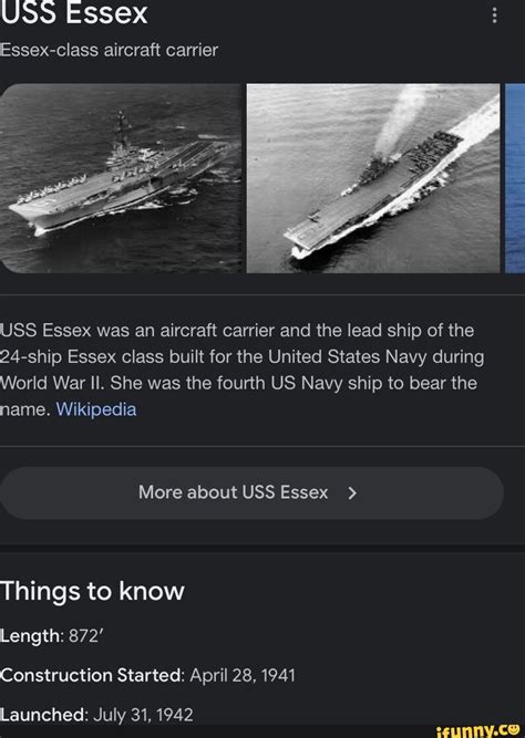 USS Essex Essex-class aircraft carrier USS Essex was an aircraft ...