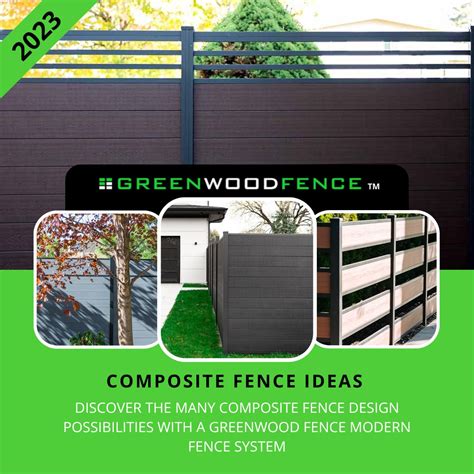 Composite Fence Design Ideas with a Greenwood Fence - Greenwood Composite Fence & Gate Company