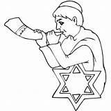 Yom Kippur Shofar Horn coloring Page  Download Print Or Color Online sketch template