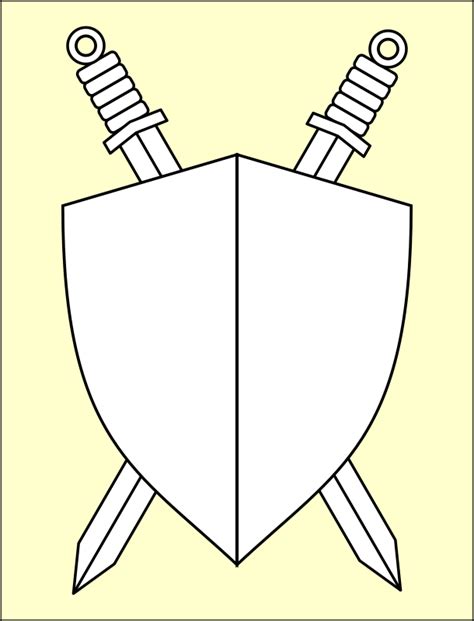 Sword and Shield - Openclipart