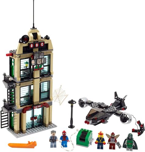 Spider-Man : Daily Bugle Showdown LEGO Set | Marvel Super Heroes - Netbricks | Rent awesome LEGO ...