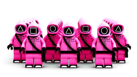 my Squid Game minifigs design : squidgame