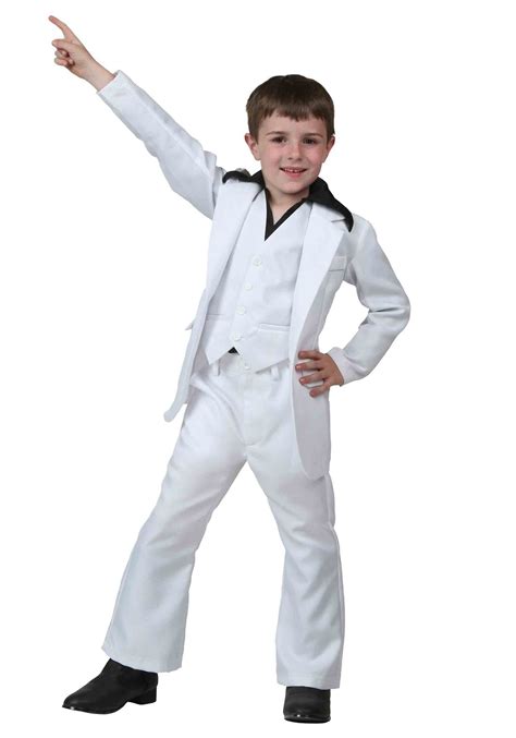 Deluxe Saturday Night Fever Costume for Kids