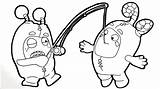 Oddbods Fuse Coloring Page Pages sketch template