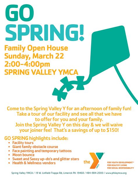 Spring Valley YMCA Go Spring! | Limerick, PA Patch