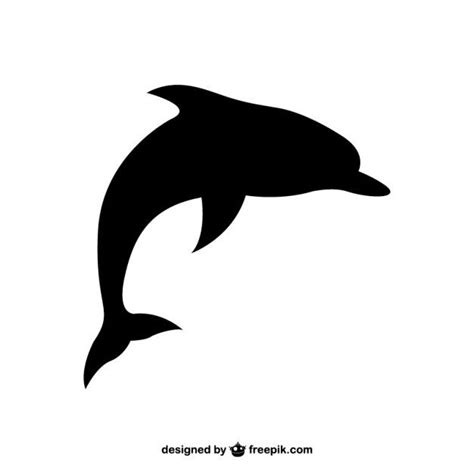 Dolphin Silhouette | Dolphin silhouette, Fish silhouette, Silhouette art