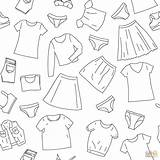 Clothes Pattern coloring Page  Free Printable Coloring Pages sketch template