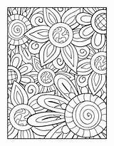 Abstract Coloring Pages Free Printable PDF sketch template