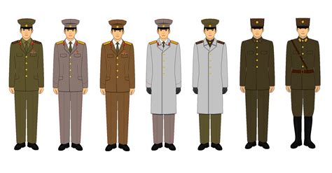 North Korean military uniforms by kyuzoaoi on DeviantArt