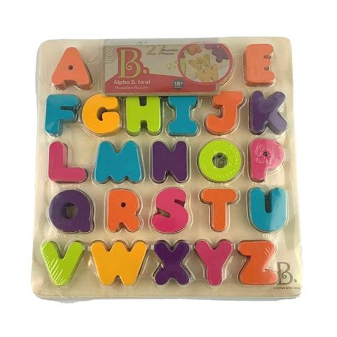 B. toys South Africa | Buy B. Toys Alpha. B. Tical Wooden Alphabet ...