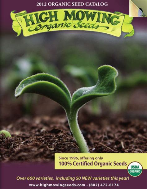 Catalog Review: High Mowing Organic Seeds - Fine Gardening