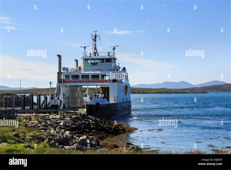 Berneray ferry terminal hi-res stock photography and images - Alamy