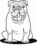 English Bulldog Coloring Pages Printable At GetColoringscom  Free sketch template