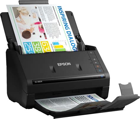 Epson WorkForce ES-400 II Duplex Desktop Document Scanner B11B261201 - Best Buy