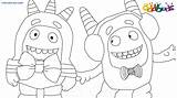 Oddbods coloring pages  Free For Kids sketch template