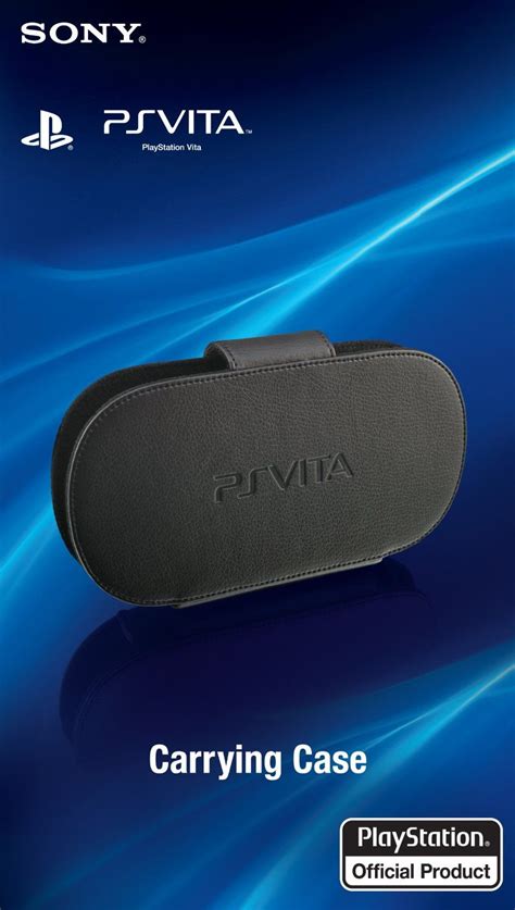 PS Vita Console Carrying Case - Black (PCH-1000)(PS Vita)(New) | Buy ...